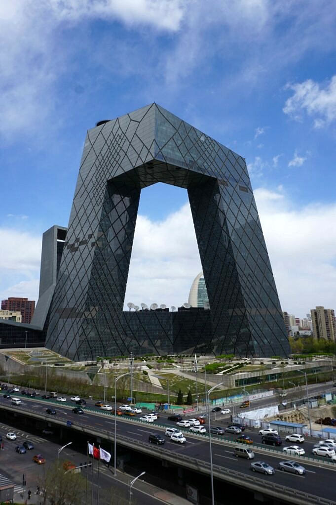 Complesso Grattacielo Design-China Central Television Headquarters Di OMA